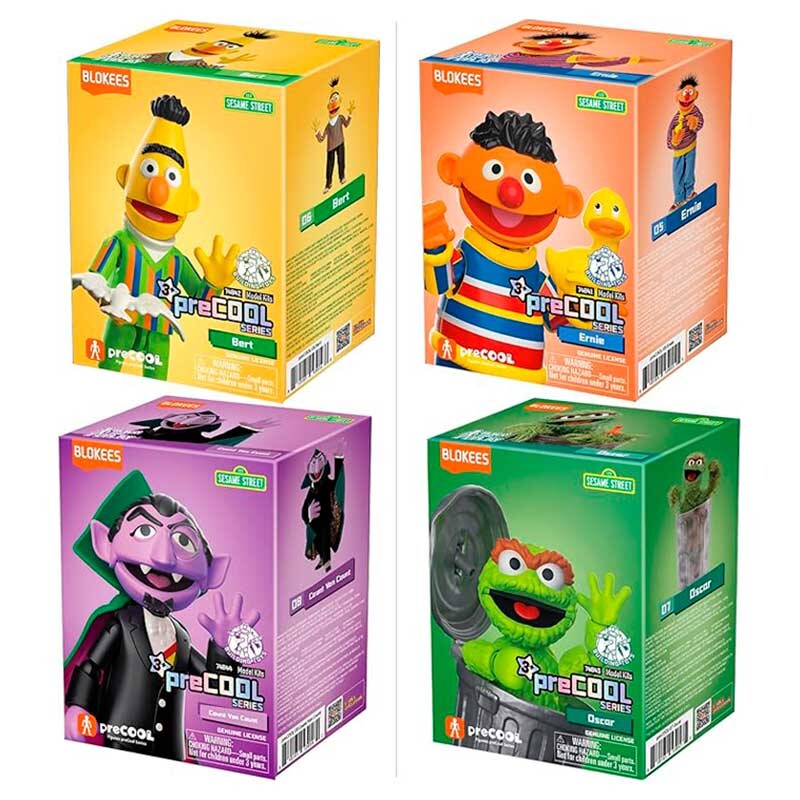 Sesame Street PreCool Model Kit Action Figure Series 2 0