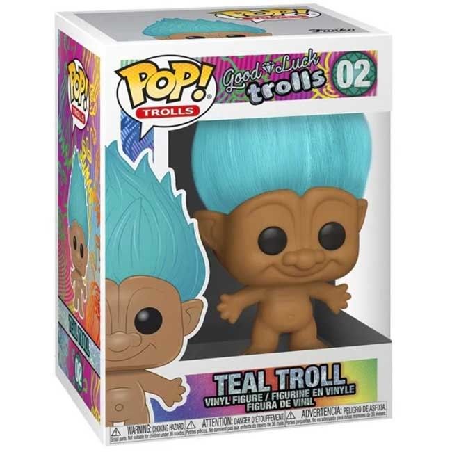 Funko Pop Good Luck Trolls Teal Troll #02