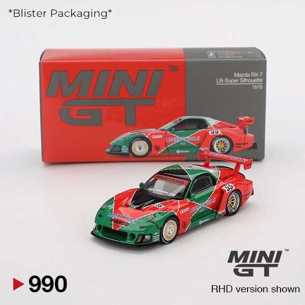 MINI GT Mazda RX-7 LB-Super Silhouette 787B RHD 1/64 (990)