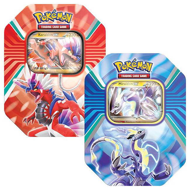 Pokemon TCG - Paldea Legends Tin: Miraidon