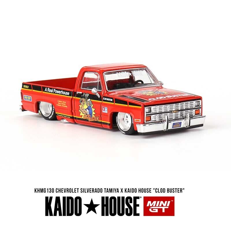 Kaido House MINI GT Chevrolet Silverado TAMIYA x KAIDO HOUSE "Clod Buster" 1/64 (130)