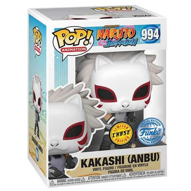 Funko Pop Naruto Kakashi (Anbu) Masked Special Editon #994 (CHASE)
