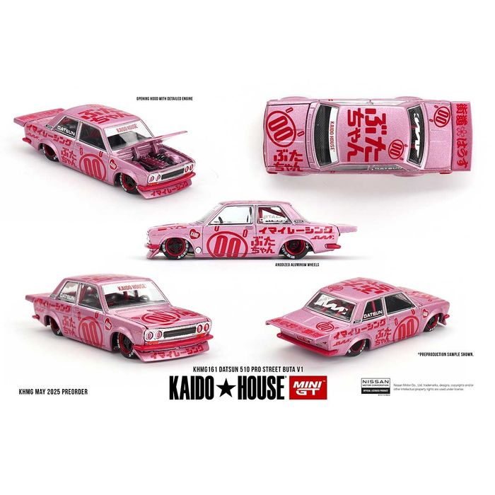 Kaido House Mini GT Datsun 510 Pro Street Buta V1 1/64 (161)
