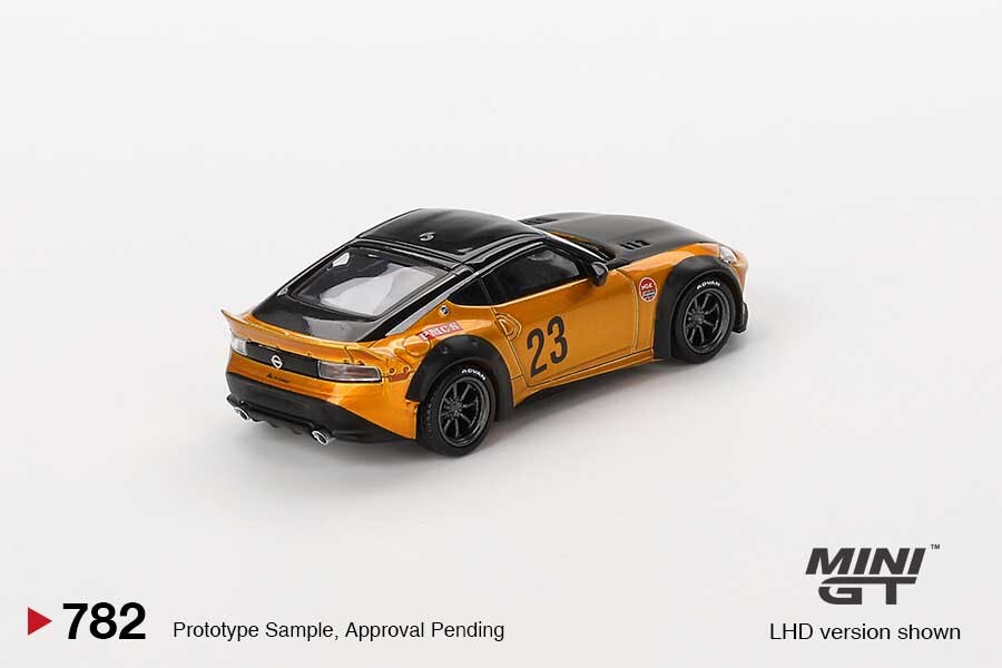 MINI GT 2024 Nissan Fairlady Z LB Nation Works Gold 1/64 (782) 2