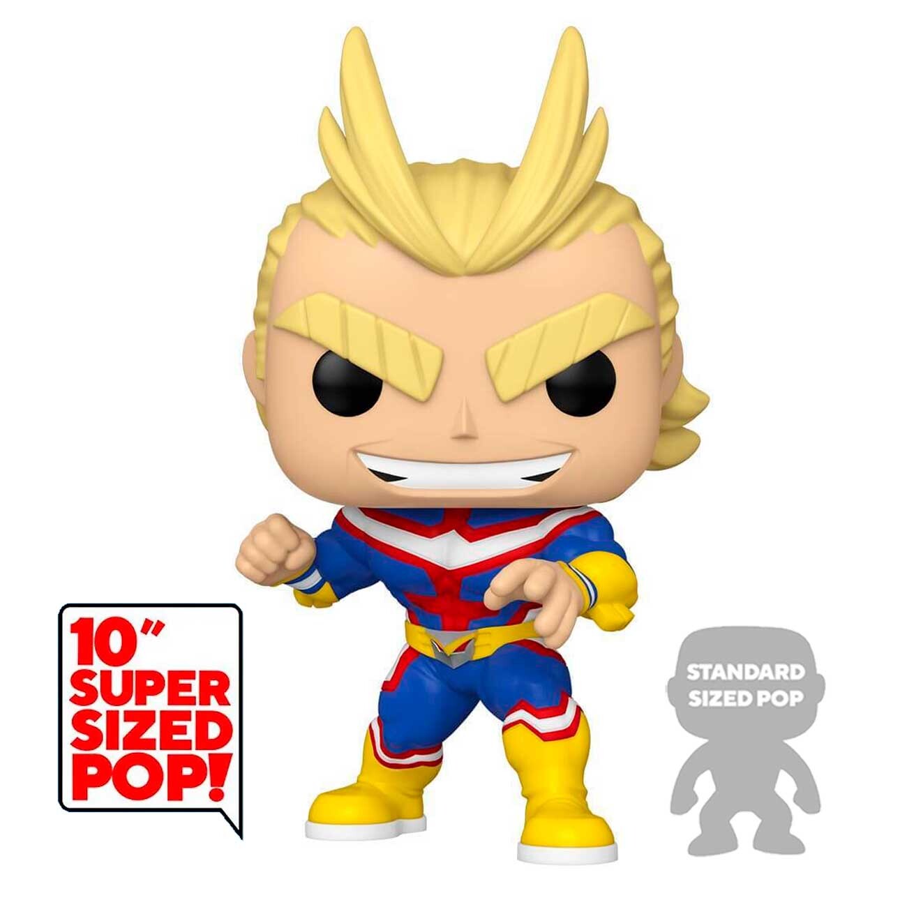 Funko Pop My Hero Academia All Might Jumbo Sized 10" #821 1
