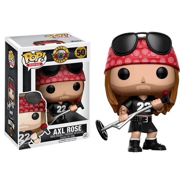 Funko Pop Rocks Guns N Roses Axl Rose #50