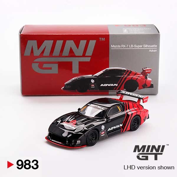 MINI GT Mazda RX-7 LB-Super Silhouette Advan LHD 1/64 (983) 0