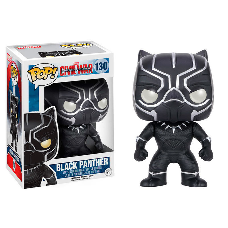 Funko Pop Marvel Captain America Civil War Black Panther #130