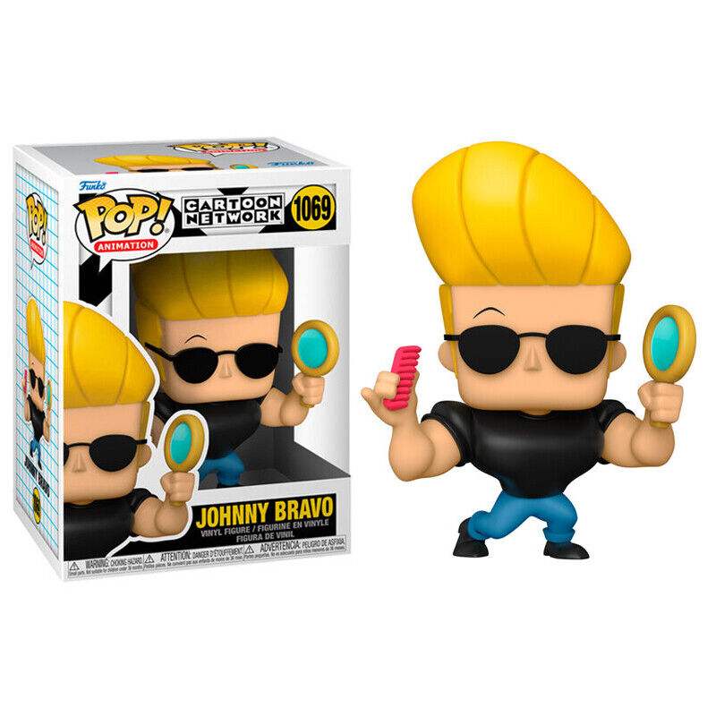 Funko Pop Cartoon Network Johnny Bravo with Mirror #1069