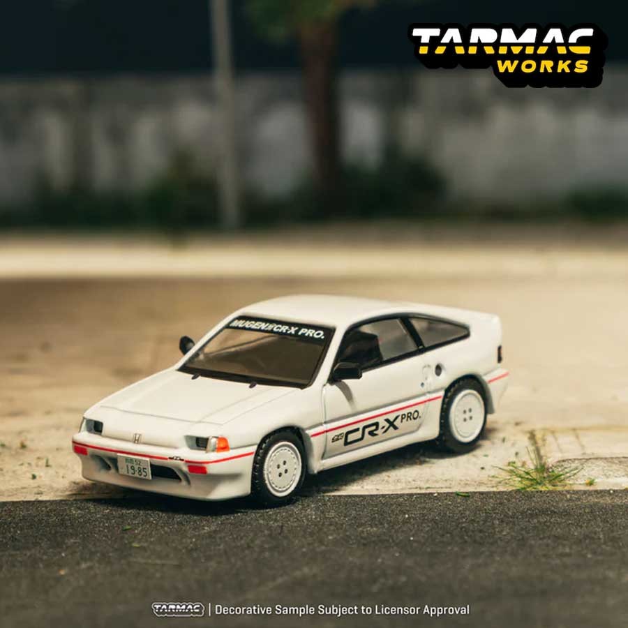 TARMAC WORKS Honda Ballade Sports MUGEN CR-X PRO White 1/64 (PR640255) 0