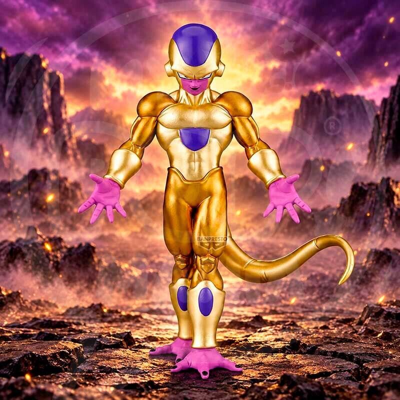 Banpresto Dragon Ball Z Solid Edge Works Golden Frieza