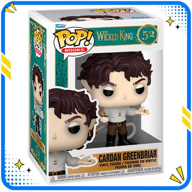 Funko Pop Books Folk of the Air The Wicked King Cardan Greenbriar #52