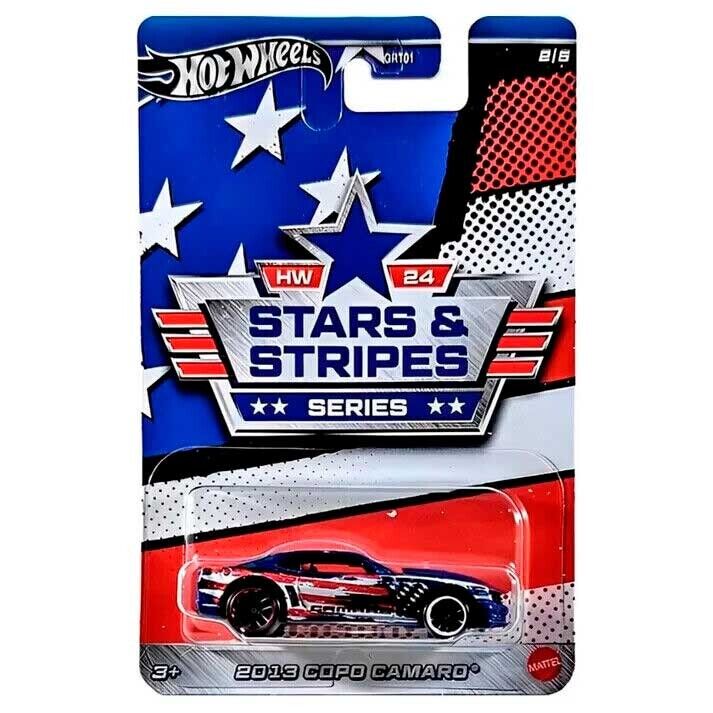 Hot Wheels 24 Stars & Stripes Series 1/64 (GRT01)