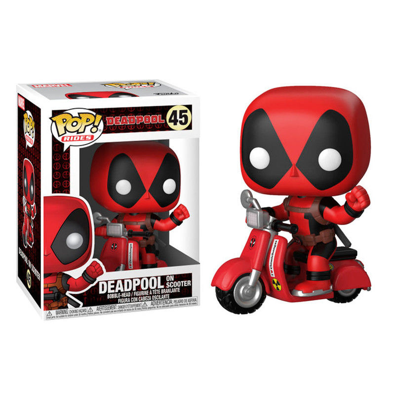 Funko Pop Marvel Deadpool on Scooter #48
