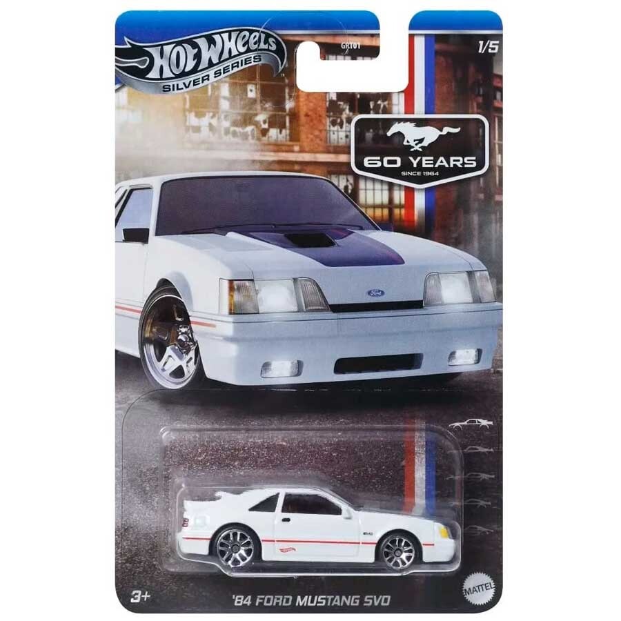 Hot Wheels Silver Series 60 Years Ford Mustang Celebration 1/64 (GRT01) 1