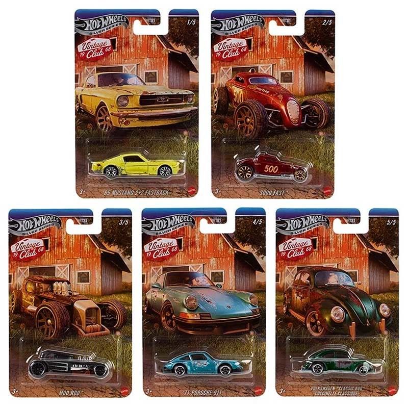 Hot Wheels Silver Series Vintage Club Grand Prix 1/64 (HRT81)
