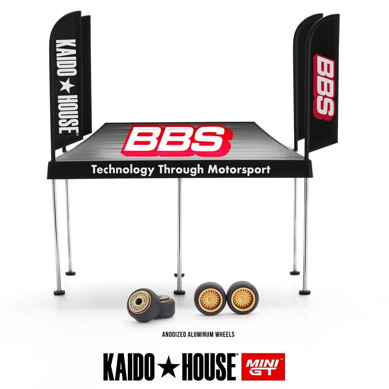 Kaido House MINI GT Paddock BBS Tent V1 1/64 (199) 0