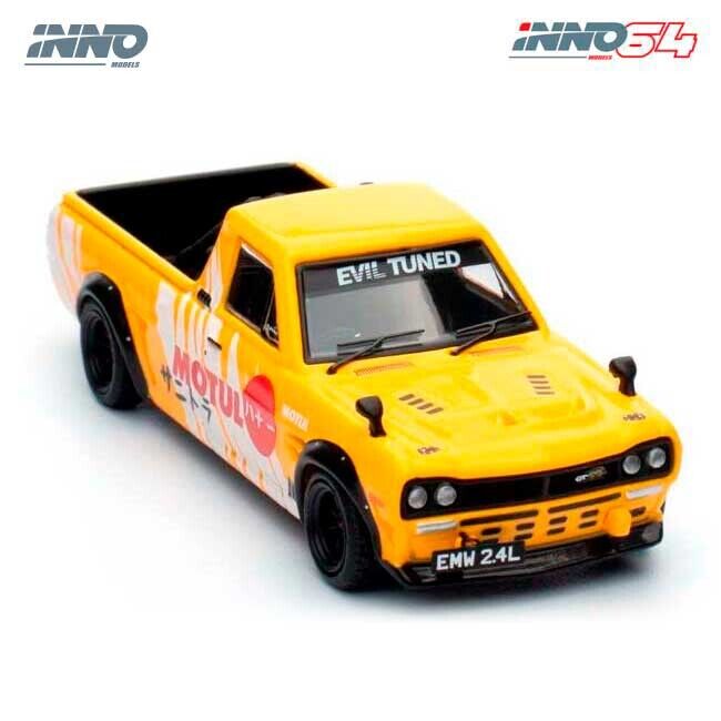 INNO64 Nissan Sunny Pick Up Truck Hakotora "Motul" Livery 1/64