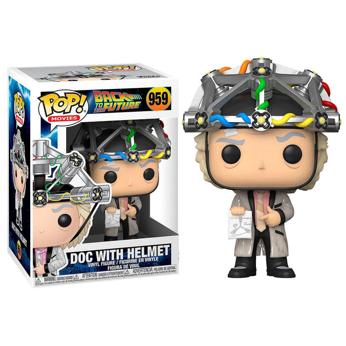 Funko Pop Back To The Future Doc with Helmet #959