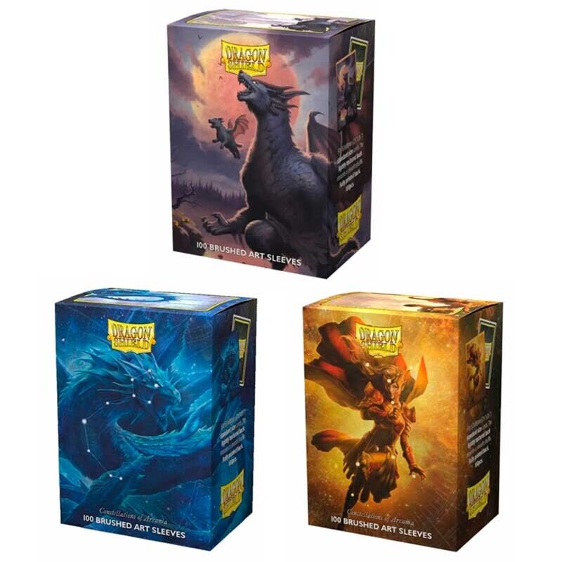 Dragon Shield Sleeves Standard Brushed Art 100 unid.