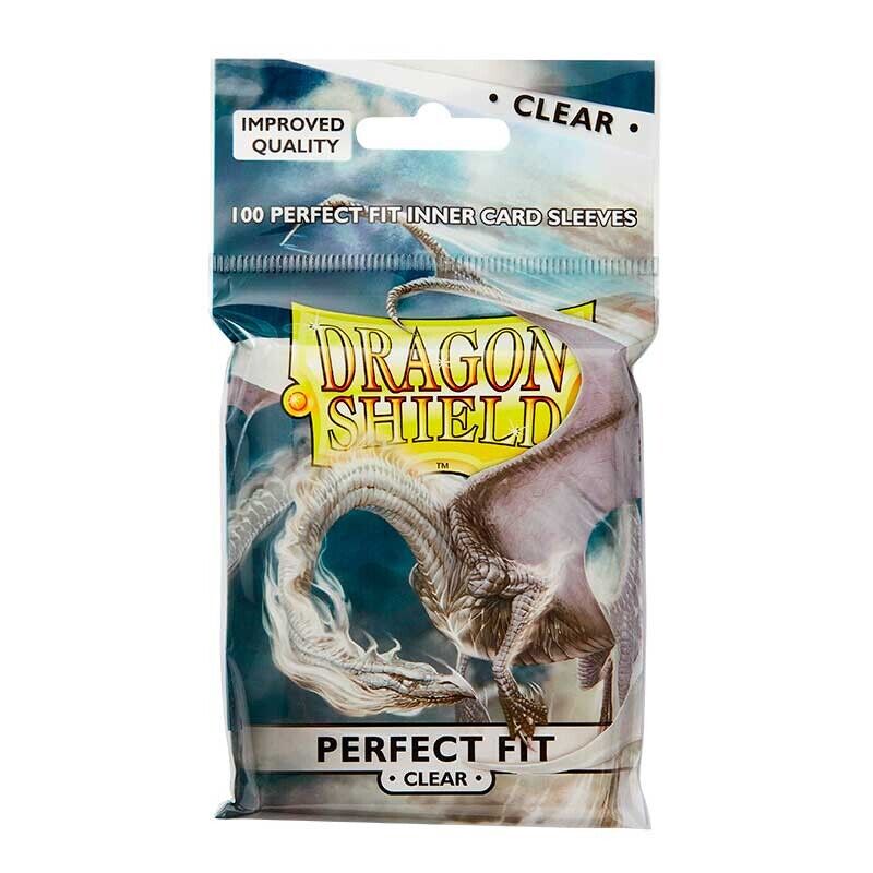 Dragon Shield Sleeves Perfect Fit Clear Transparent (100 unid.)