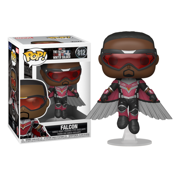 Funko Pop Marvel The Falcon And The Winter Soldier Falcon (Flying Pose)