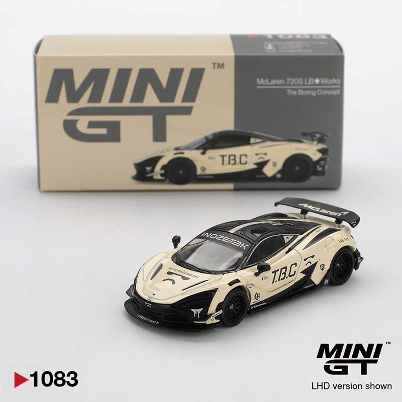 MINI GT McLaren 720S LB Works The Boring Concept LHD 1/64 (1083) 3