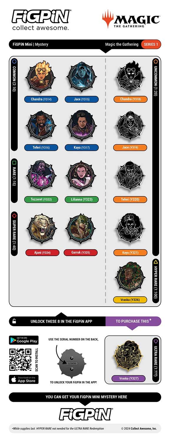 FiGPiN Mystery Pin Magic the Gathering Series 2 (Unid.) 1