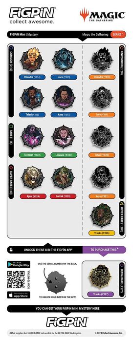 FiGPiN Mystery Pin Magic the Gathering Series 2 (Unid.)