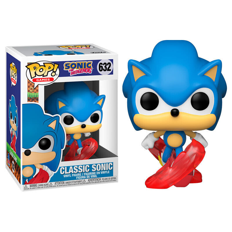 Funko Pop Sonic 30th Anniversary Classic Sonic (Running) #632