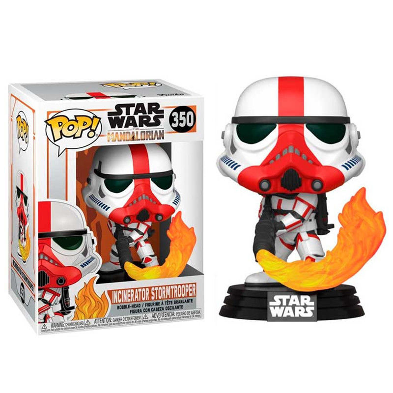 Funko Pop Star Wars The Mandalorian Incinerator Stormtrooper #350