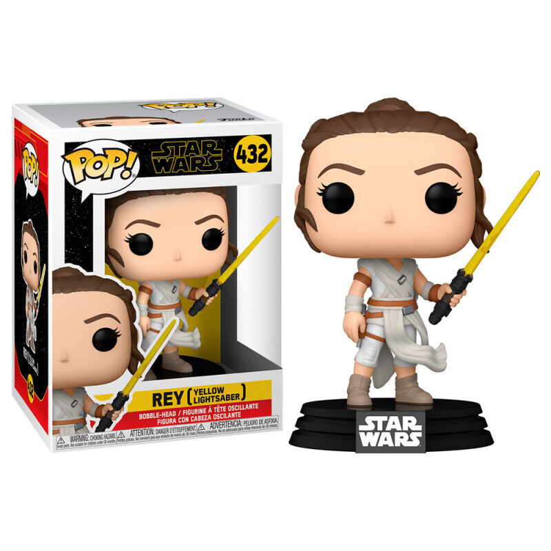 Funko Pop Star Wars The Rise of Skywalker Rey (Yellow Lightsaber)