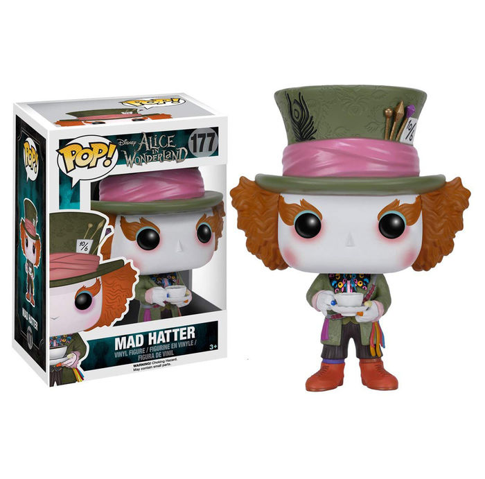 Funko Pop Disney Alice in Wonderland Mad Hatter #177