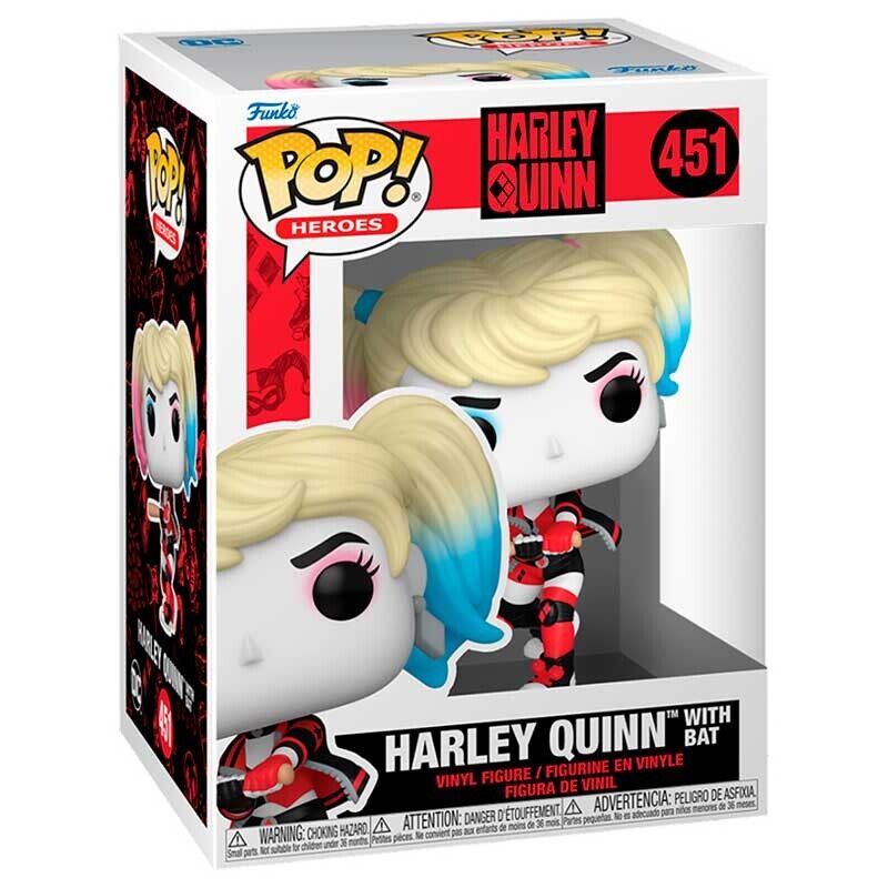 Funko Pop DC Harley Quinn - Harley with Bat #451