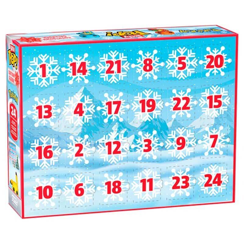 Funko Bitty Pop Pokémon 24 Day Countdown Advent Calendar
