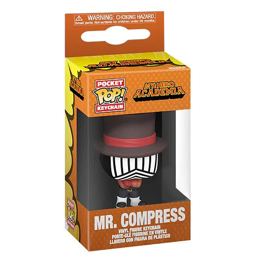 Funko Pocket Pop Keychain My Hero Academia Mr. Compress Special Edition 0