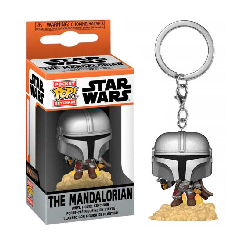 Funko Pocket Pop Keychain Star Wars The Mandalorian with Jetpack