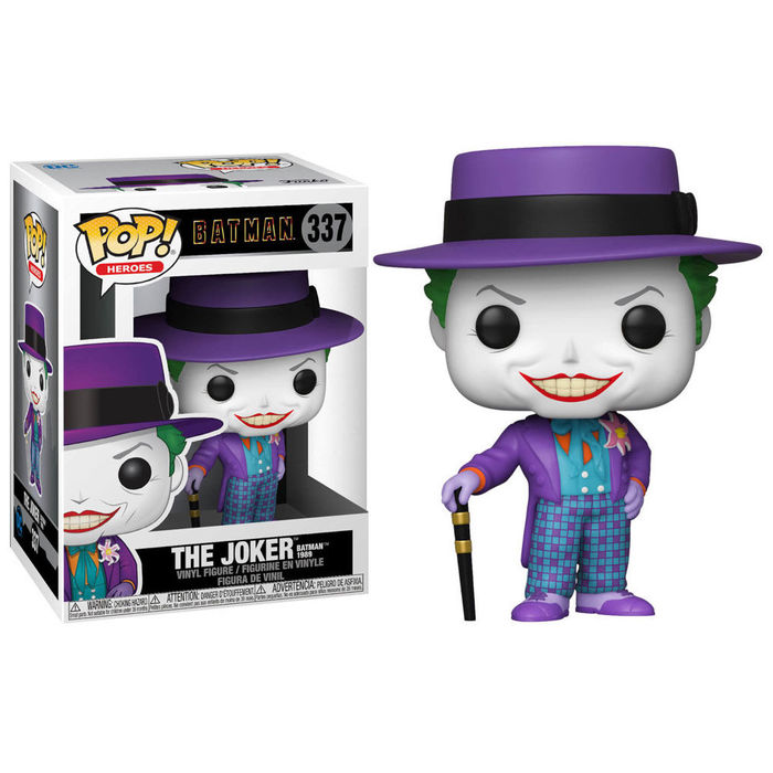 Funko Pop DC Comics Batman 1989 Joker with Hat