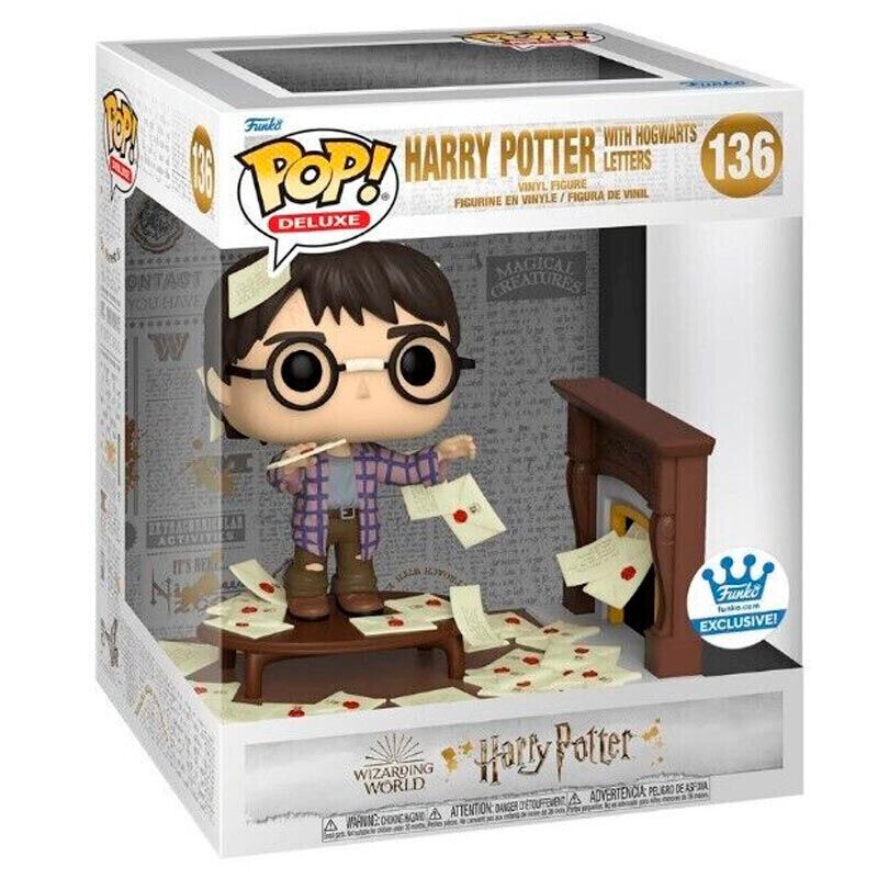 Funko Pop Deluxe Harry Potter with Hogwarts Letters Special Edition #136