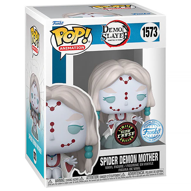 Funko Pop Demon Slayer Spider Demon Mother Special Edition #1573 (GLOW CHASE) 0