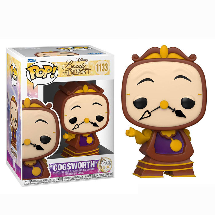 Funko Pop Disney Beauty and The Beast Cogsworth #1133