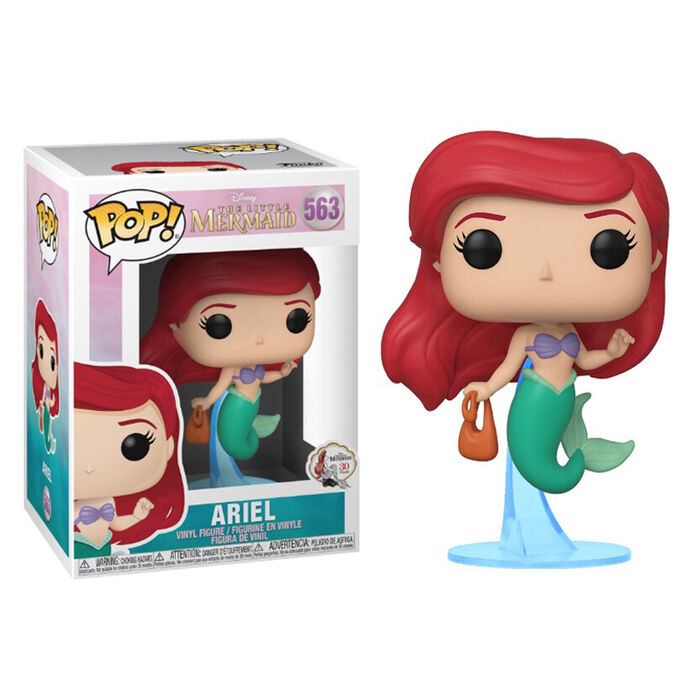 Funko Pop Disney The Little Mermaid Ariel with Bag #563