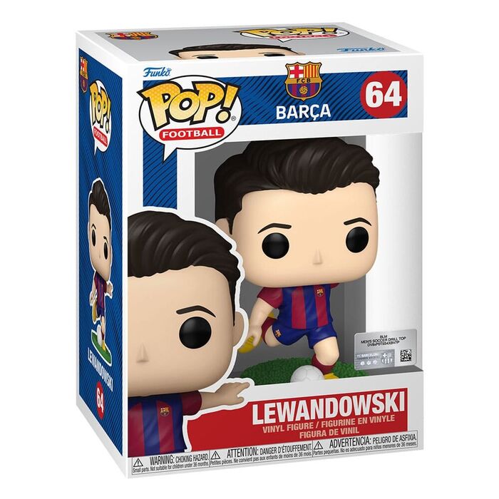 Funko Pop Football Barcelona Lewandowski #64