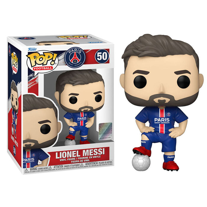 Funko Pop Football Paris Saint-Germain Lionel Messi #50