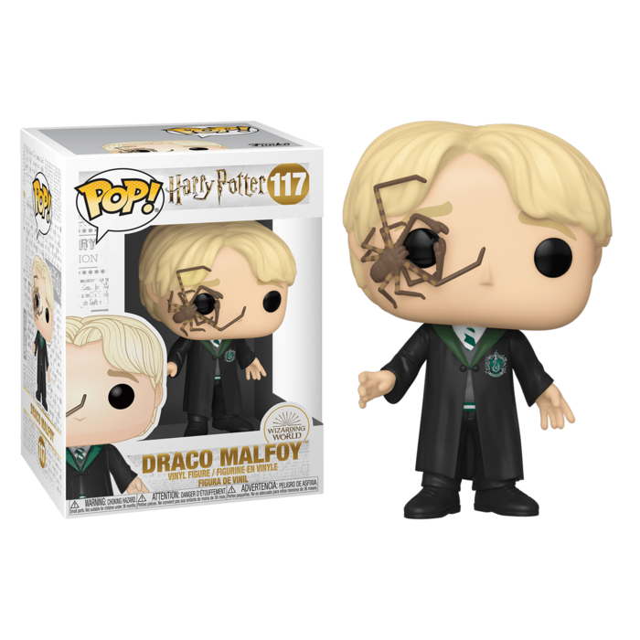 Funko Pop Harry Potter Draco Malfoy with Whip Spider #117