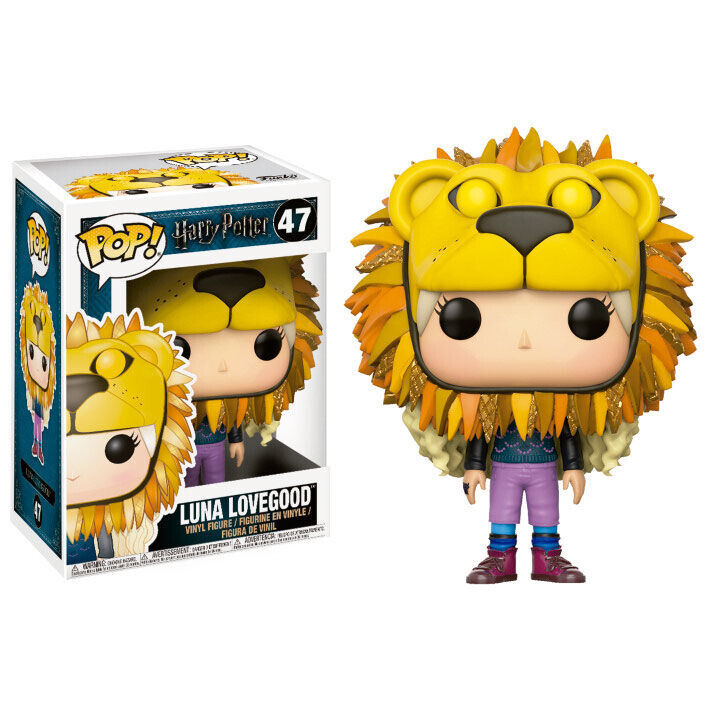 Funko Pop Harry Potter Luna Lovegood with Lion Head #47