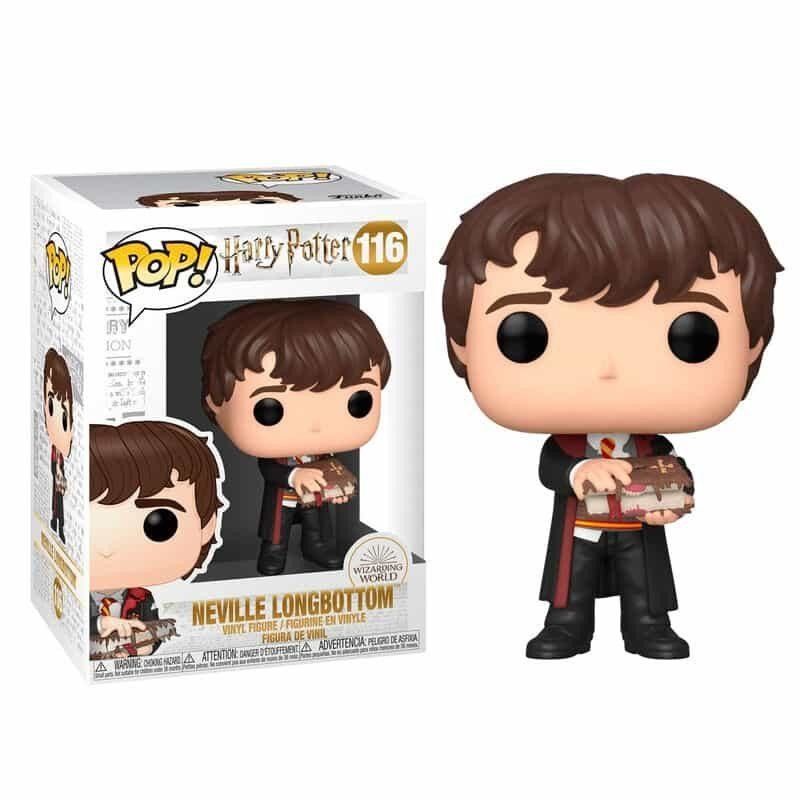 Funko Pop Harry Potter Neville Longbottom with Monster Book #116