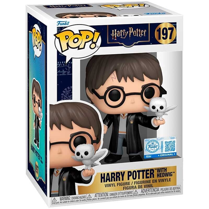 Funko Pop Harry Potter with Hedwig Special Edition #197