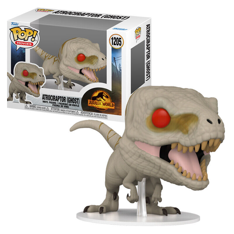 Funko Pop Jurassic World Dominion Atrociraptor (Ghost) #1205