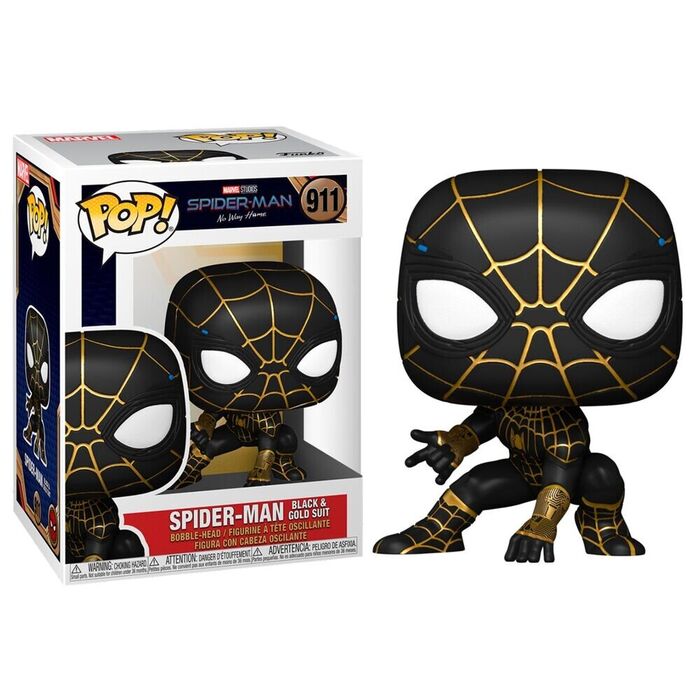 Funko Pop Marvel Spider-Man No Way Home Spider-Man Black & Gold Suit